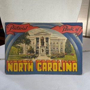 Vintage 1946 Pictorial Book of North Carolina